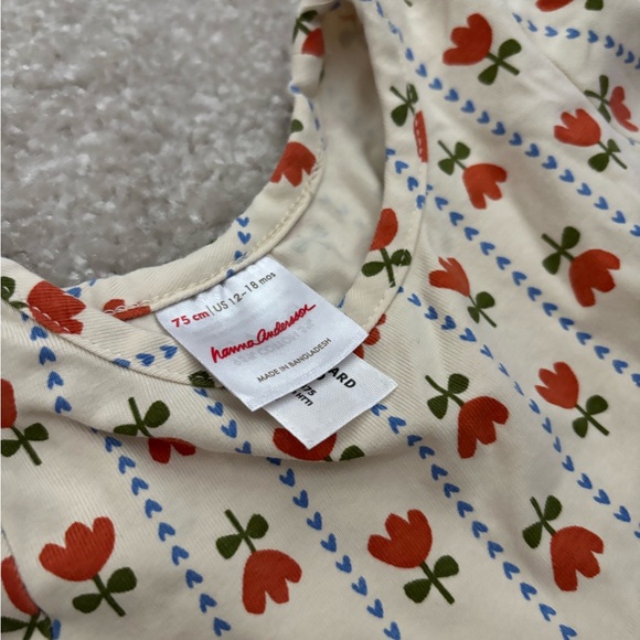 Hanna Andersson Floral and Striped play dress sets - Picture 8 of 8